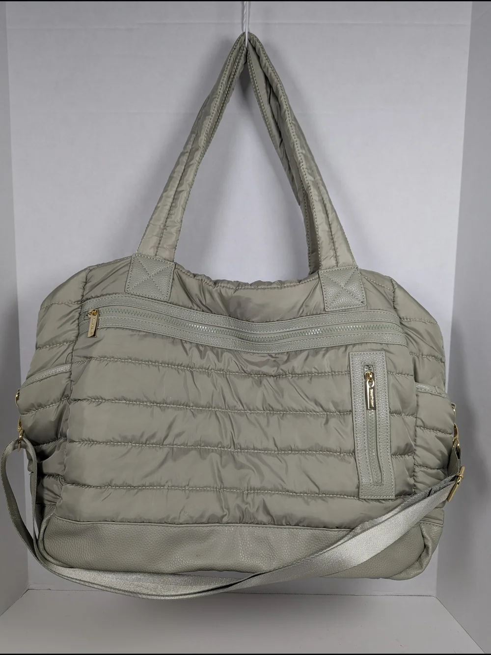 Isaac Mizrahi New York - Big Evolution Weekender Duffle Bag - Light Olive Green
